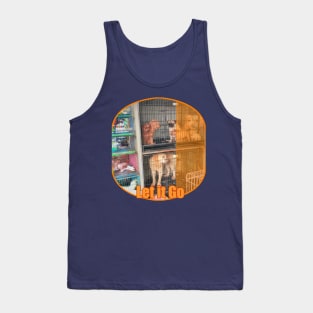 Caged animals Freedom Dogs Tank Top